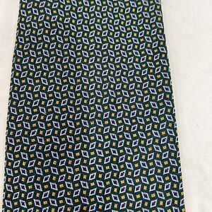 Lauren Ralph Lauren Men’s Tie - 100% Silk - green/blue